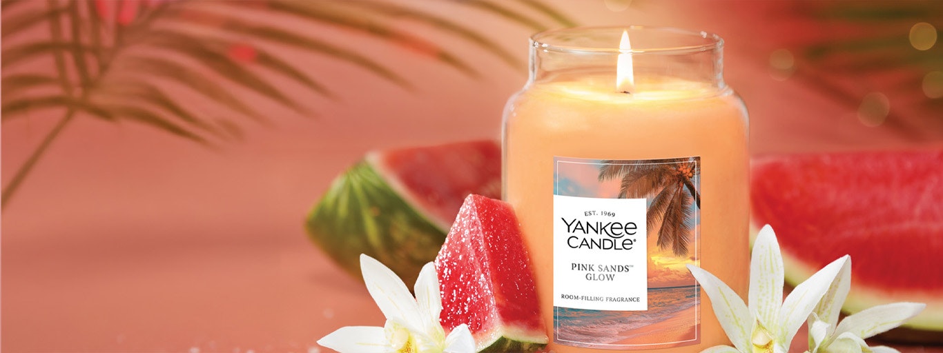 Personalized Candle in an Easter Basket